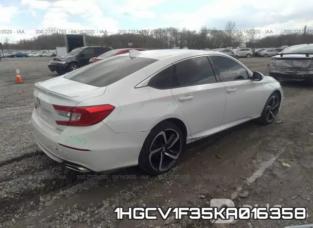 1HGCV1F35KA016358 фото 5