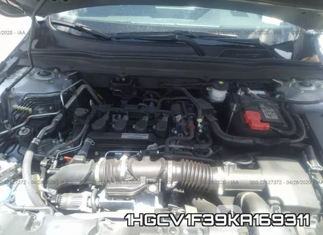 1HGCV1F39KA169311 фото 2
