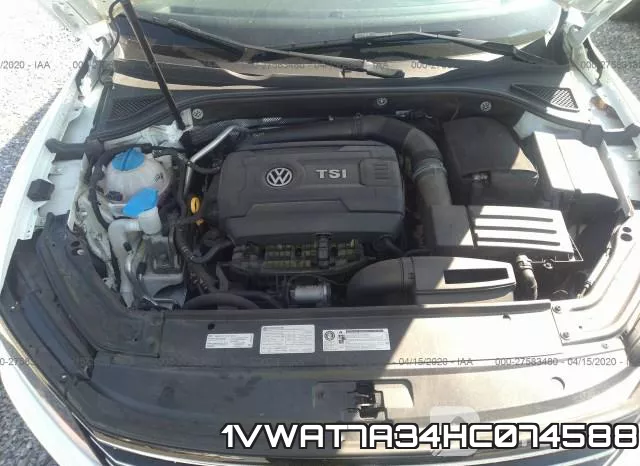 1VWAT7A34HC074588 фото 2
