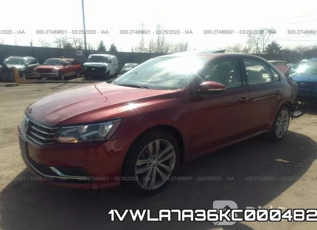 1VWLA7A36KC000482 фото 3