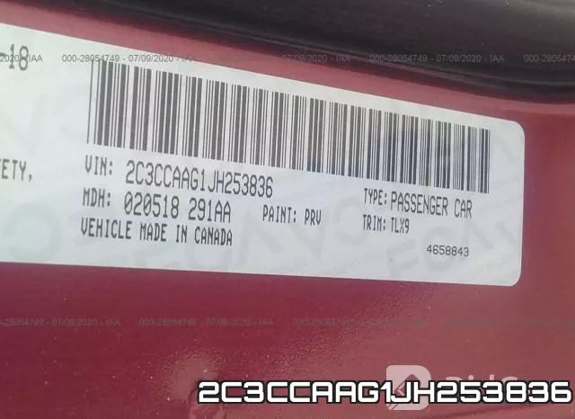 2C3CCAAG1JH253836 фото 10