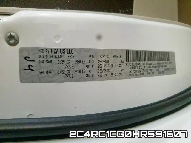 2C4RC1CG0HR591607 фото 2