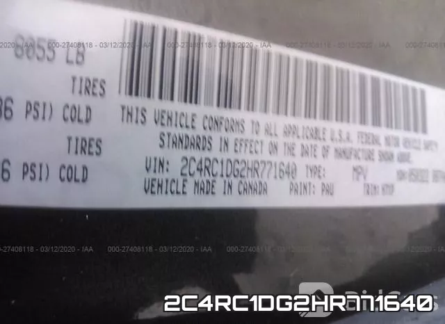 2C4RC1DG2HR771640 фото 10