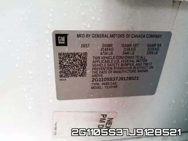 2G1105S37J9128521 фото 2