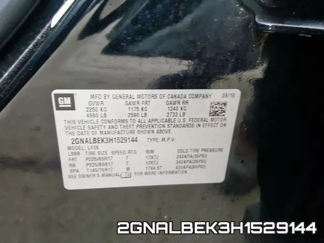 2GNALBEK3H1529144 фото 2