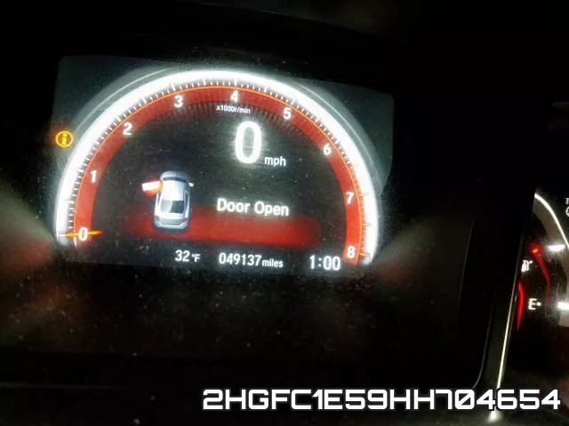 2HGFC1E59HH704654 фото 9