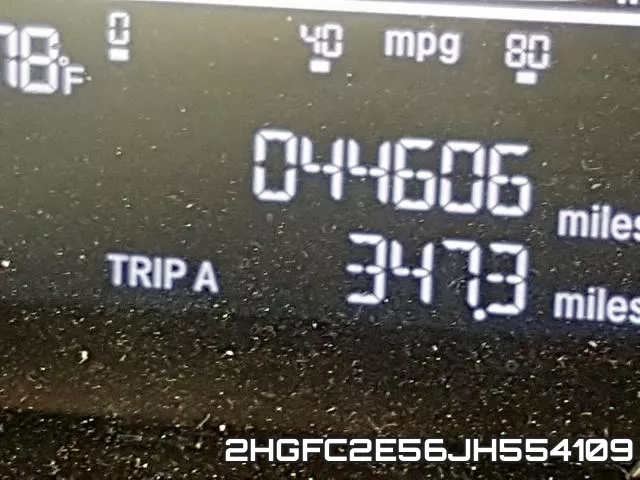 2HGFC2E56JH554109 фото 9