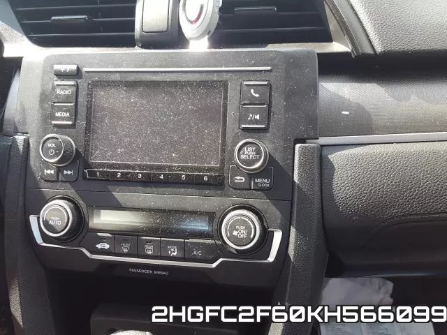 2HGFC2F60KH566099 фото 10
