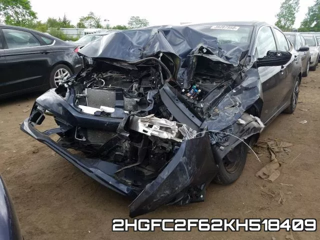 2HGFC2F62KH518409 фото 3
