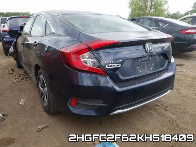 2HGFC2F62KH518409 фото 4