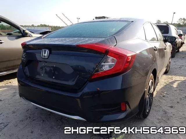 2HGFC2F64KH564369 фото 5