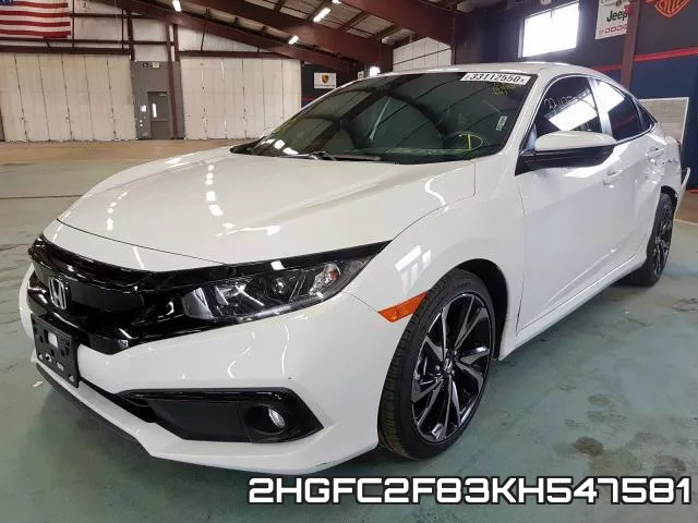 2HGFC2F83KH547581 фото 3
