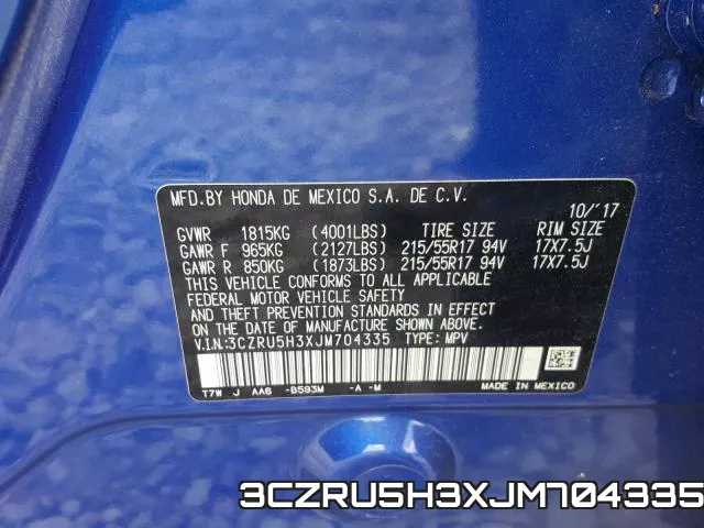 3CZRU5H3XJM704335 фото 2
