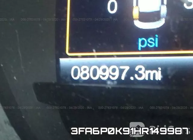 3FA6P0K91HR149987 фото 8