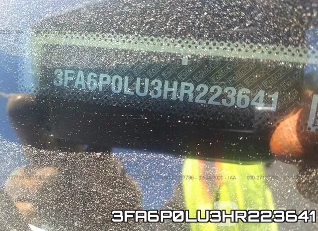 3FA6P0LU3HR223641 фото 10
