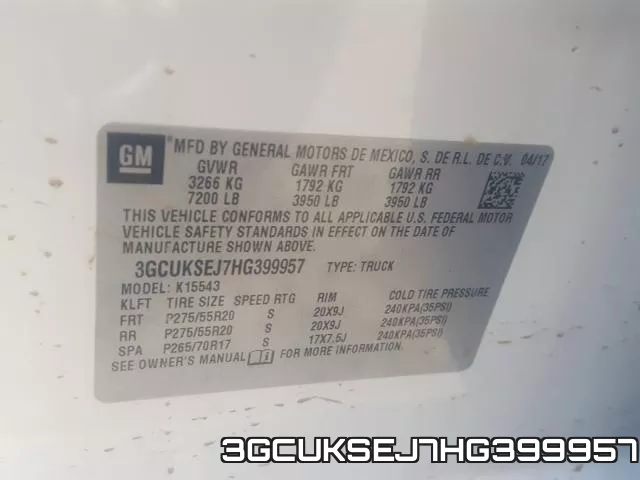 3GCUKSEJ7HG399957 фото 2