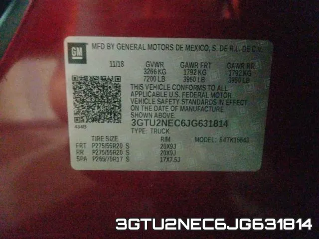 3GTU2NEC6JG631814 фото 2