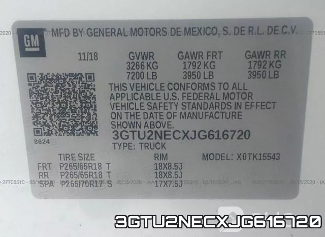 3GTU2NECXJG616720 фото 10