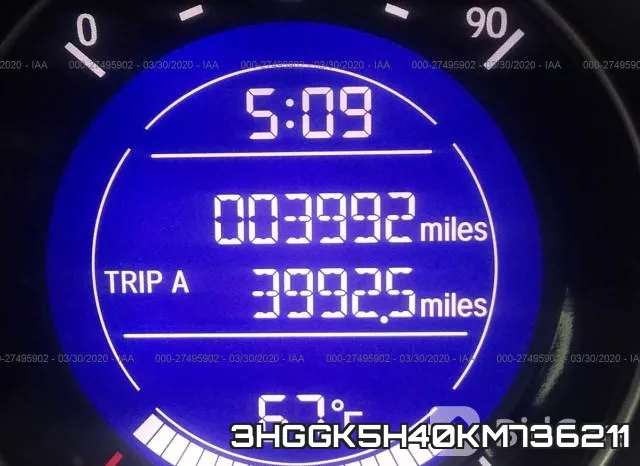 3HGGK5H40KM736211 фото 8