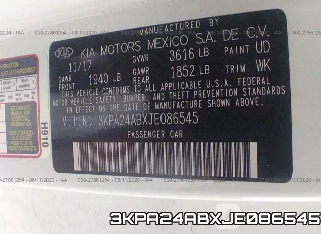 3KPA24ABXJE086545 фото 10