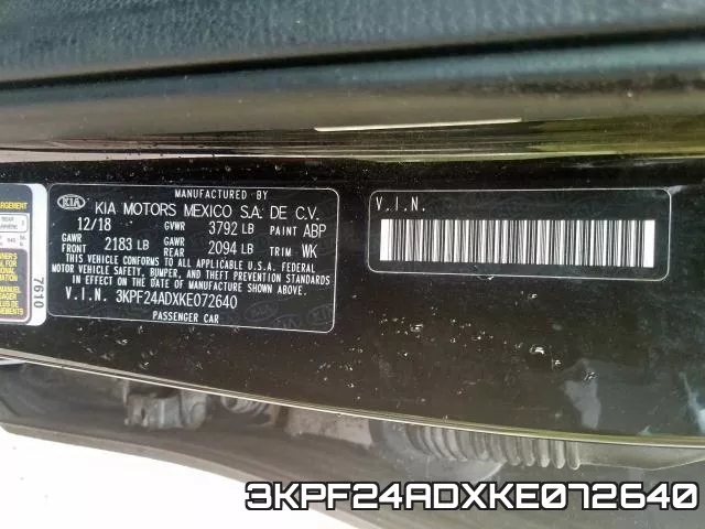 3KPF24ADXKE072640 фото 2