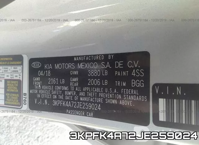 3KPFK4A72JE259024 фото 10
