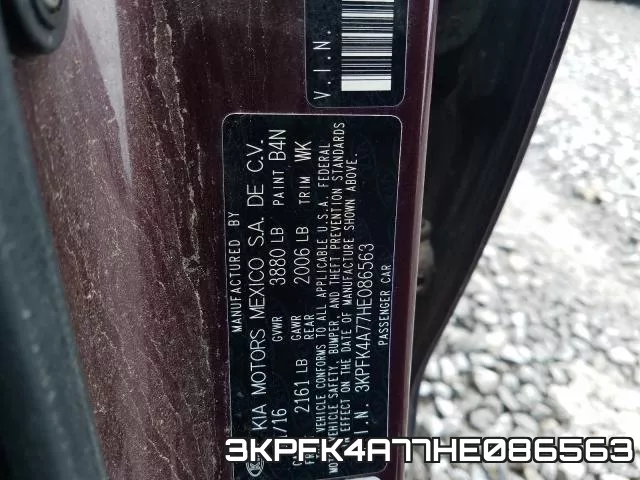 3KPFK4A77HE086563 фото 2