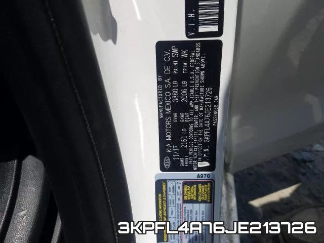 3KPFL4A76JE213726 фото 2