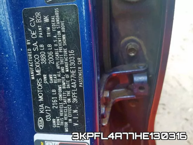 3KPFL4A77HE130316 фото 2