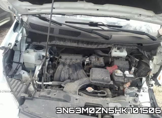 3N63M0ZN5HK701506 фото 2
