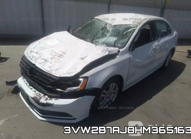 3VW2B7AJ8HM365163 фото 3