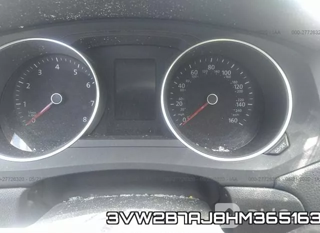 3VW2B7AJ8HM365163 фото 8