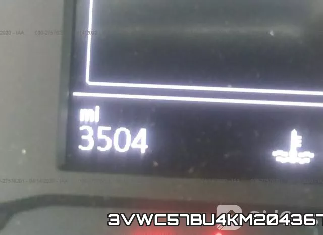 3VWC57BU4KM204367 фото 8