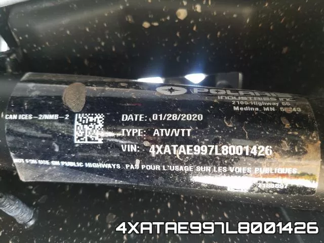 4XATAE997L8001426 фото 2