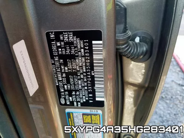 5XYPG4A35HG283401 фото 2
