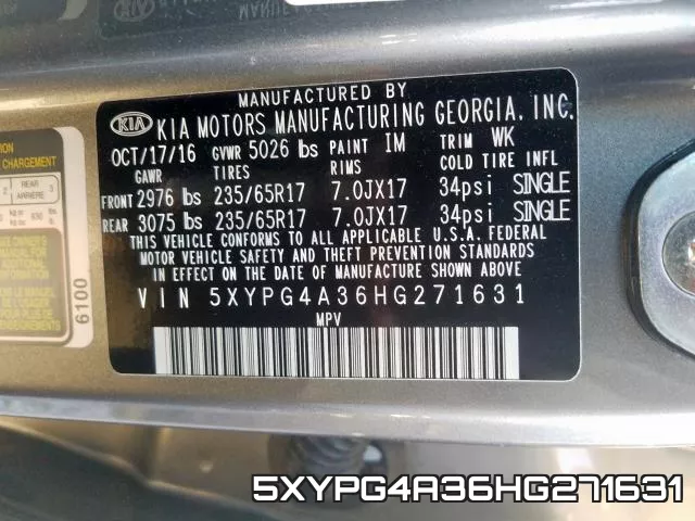 5XYPG4A36HG271631 фото 2