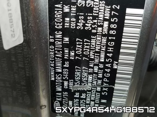 5XYPG4A54HG188572 фото 2