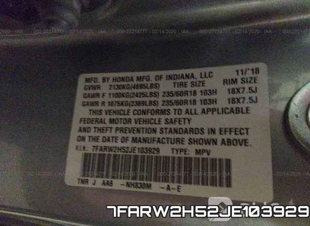 7FARW2H52JE103929 фото 10