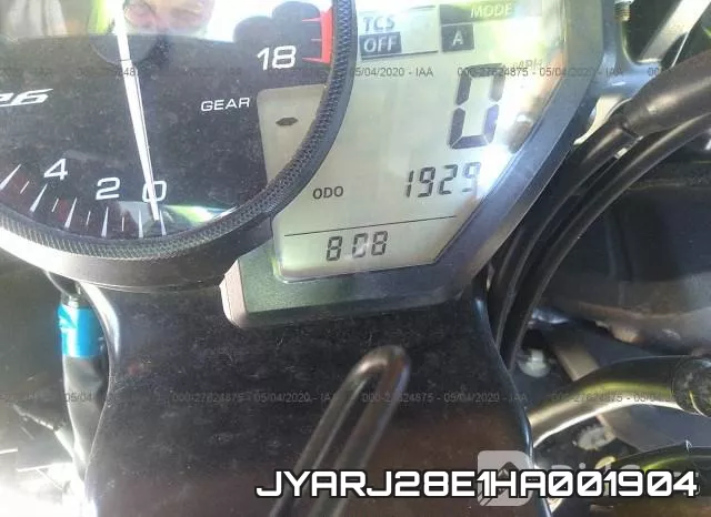 JYARJ28E1HA001904 фото 8