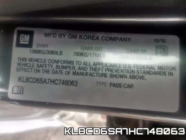 KL8CD6SA7HC748063 фото 2