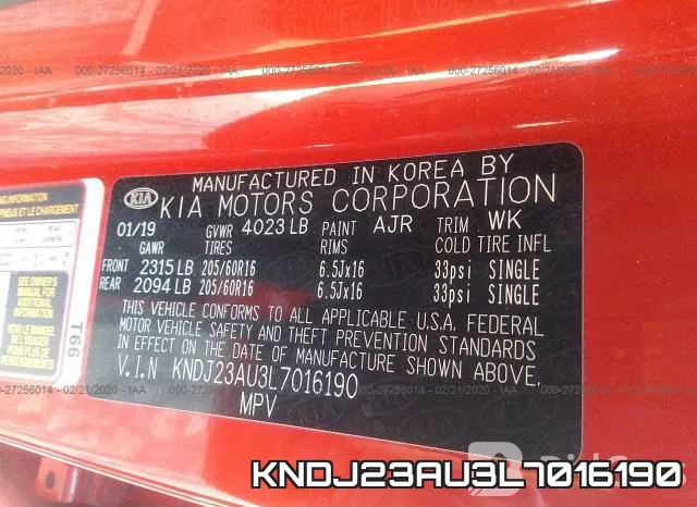 KNDJ23AU3L7016190 фото 10