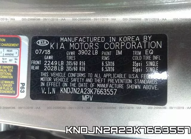 KNDJN2A23K7663557 фото 10