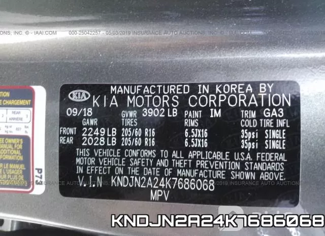 KNDJN2A24K7686068 фото 10