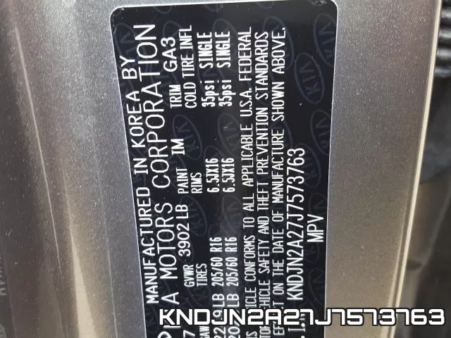 KNDJN2A27J7573763 фото 2