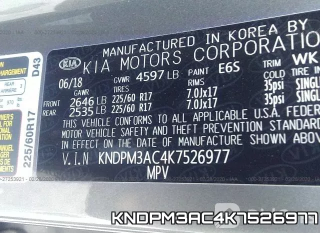 KNDPM3AC4K7526977 фото 10