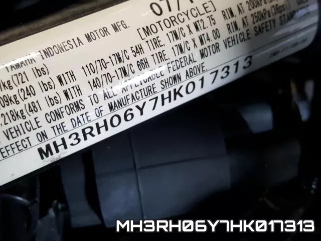 MH3RH06Y7HK017313 фото 2