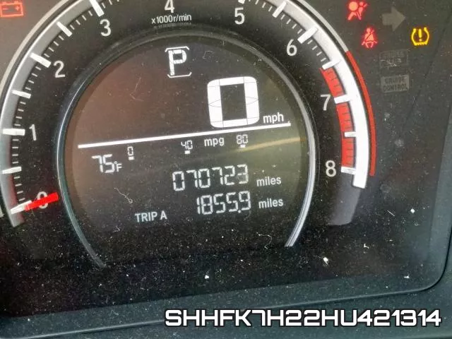 SHHFK7H22HU421314 фото 9