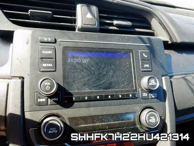 SHHFK7H22HU421314 фото 10
