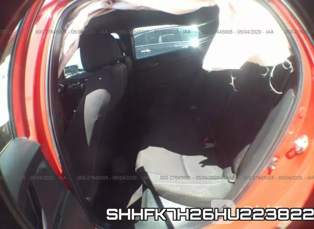SHHFK7H26HU223822 фото 9
