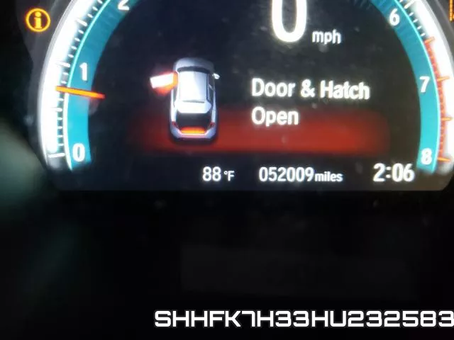 SHHFK7H33HU232583 фото 9